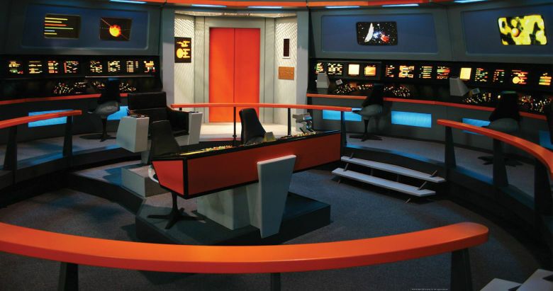 Reproducción del cuadro de mando de la nave Enterprise de 'Star Trek'