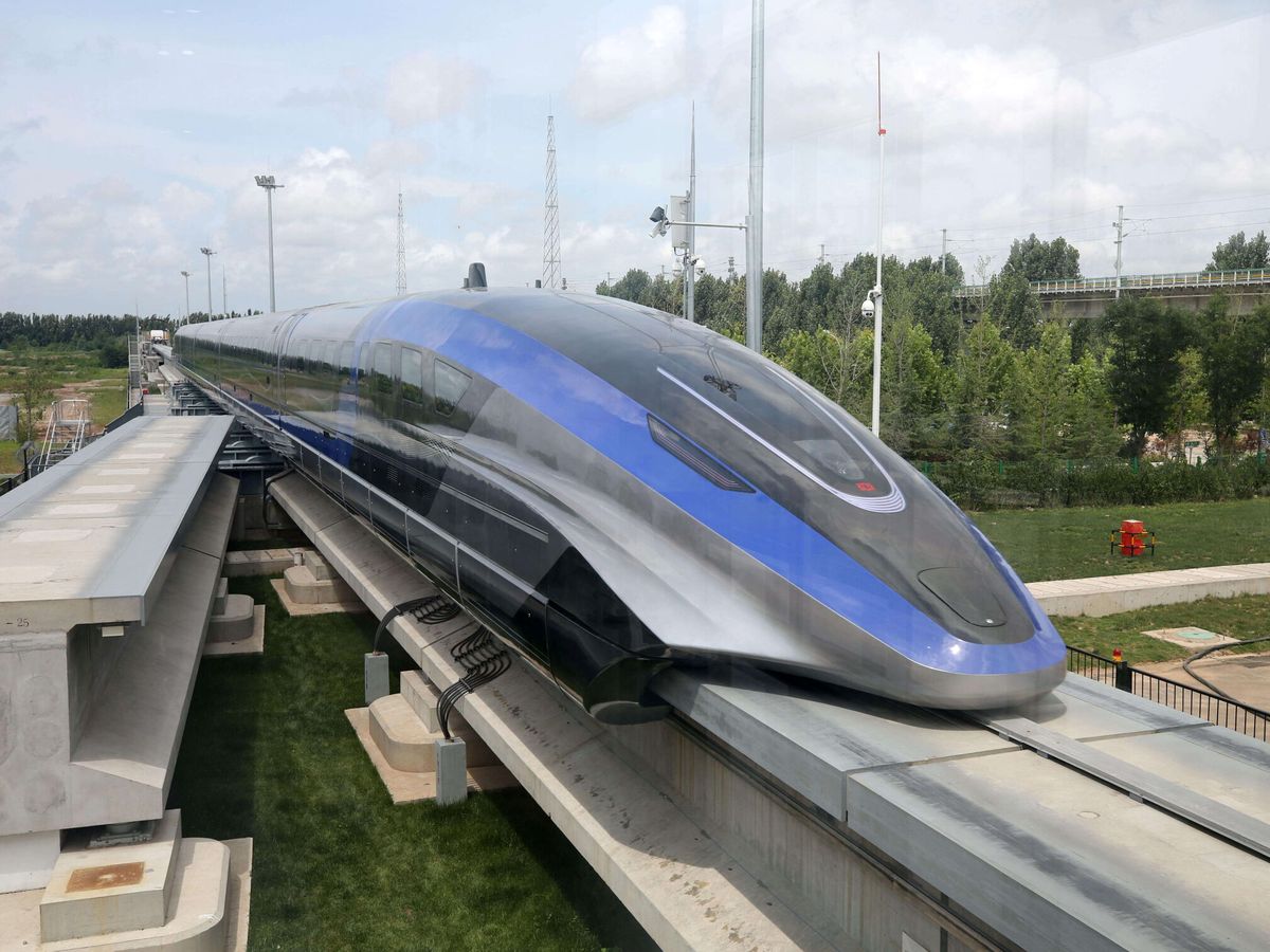 Foto: China está apostando fuerte por los trenes de levitación magnética (Reuters)
