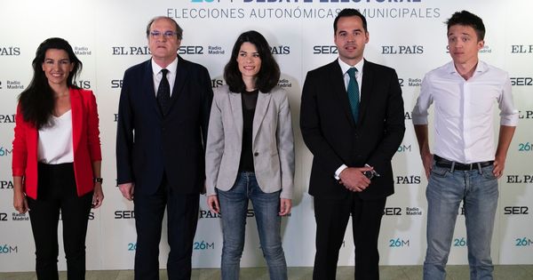 Foto: Debate de candidatos a la presidencia de la Comunidad de Madrid (Efe)