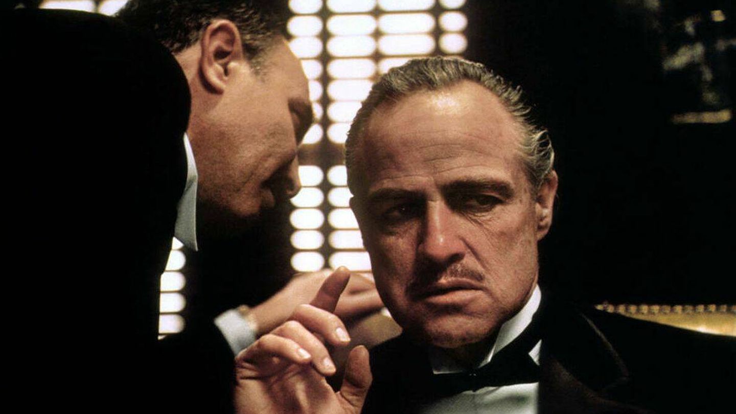 Marlon Brando, como Vito Corleone en 'El Padrino'.