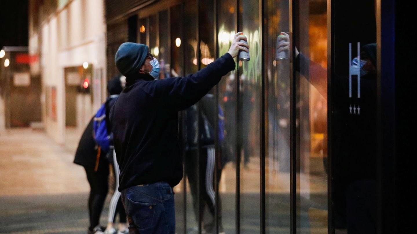 Disturbios en Barcelona. (Reuters)