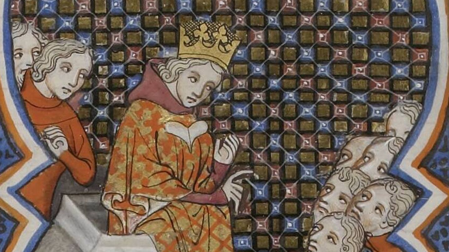 Carlos de Navarra visita a los parisinos en una lámina del siglo XVI.