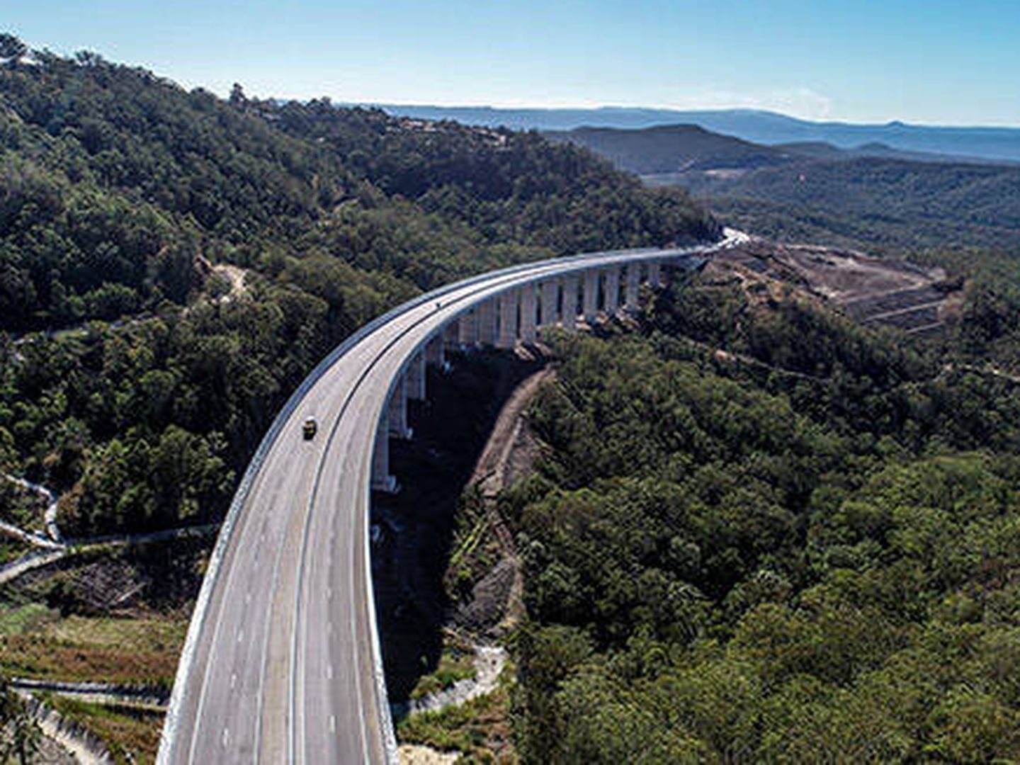 Autopista Toowoomba que acaba de inaugurar Acciona en Australia.