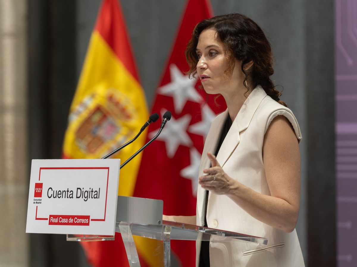 Foto: La presidenta de la Comunidad de Madrid, Isabel Díaz Ayuso. (EP/Eduardo Parra)