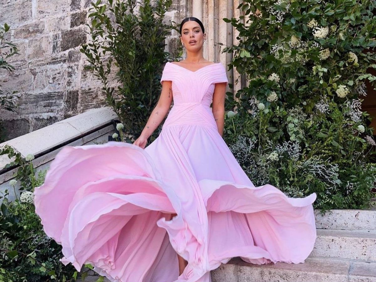 6 vestidos de invitada de color rosa para a las influencers en una boda