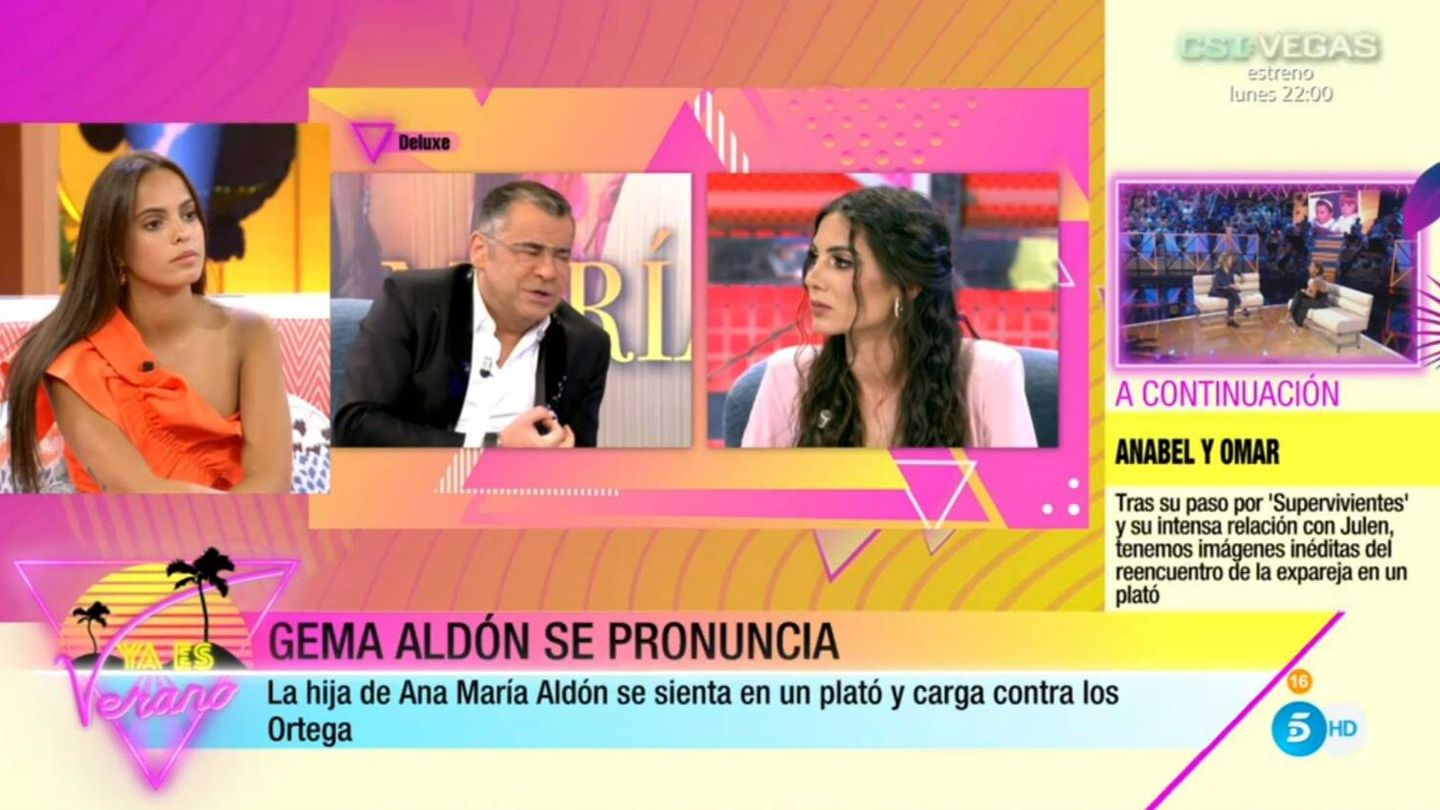 Gloria Camila Ortega, colaboradora de 'Ya es verano'. (Mediaset España)