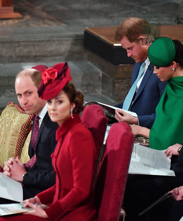 Foto: Los duques de Cambridge y los duques de Sussex. (Reuters)
