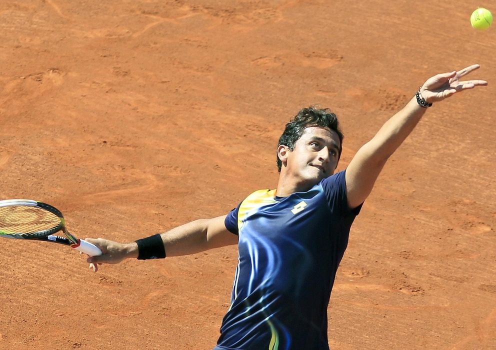 Foto: Nicolás Almagro logró la clasificación a los cuartos de final tras derrotar a Fernando Verdasco.