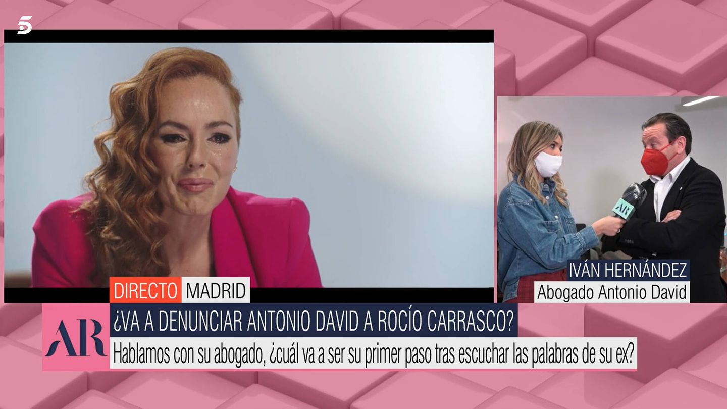 'El programa de AR' conecta con el abogado de Antonio David Flores. (Mediaset)