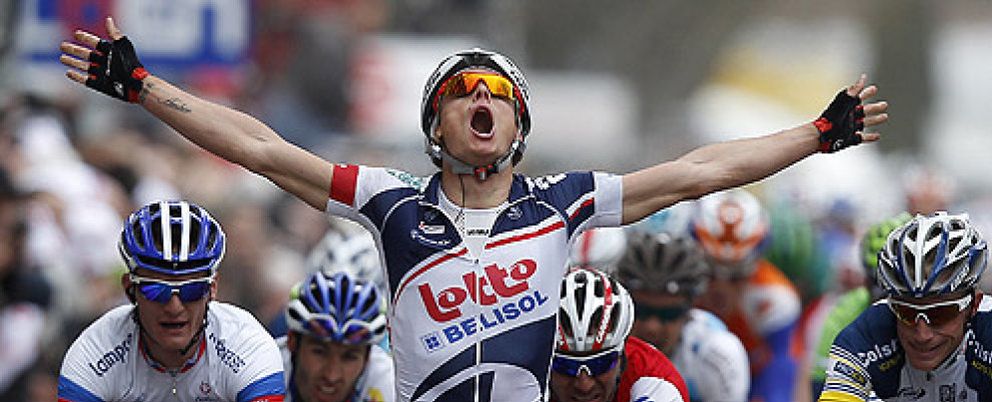 Foto: El belga Meersman gana la cuarta etapa de la París-Niza y Wiggins sigue líder