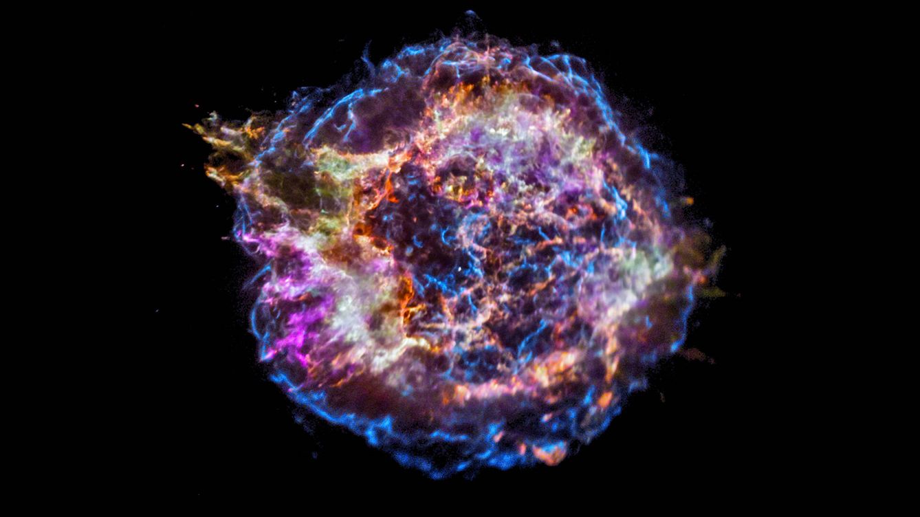 Foto: Una supernova capturada por el observatorio espacial Chandra. (NASA)