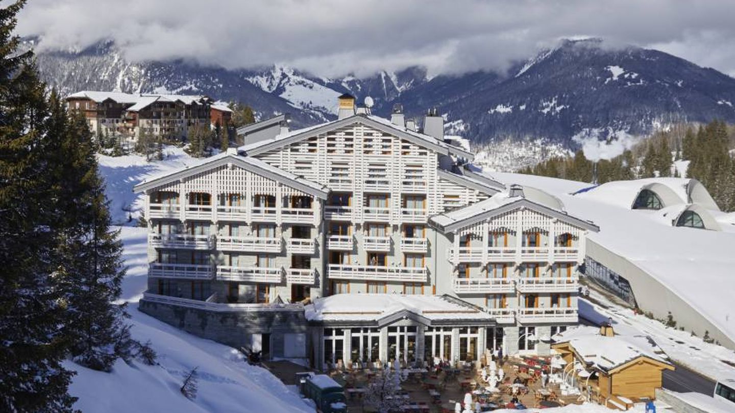 El resort Écrin Blanc, en el blanco, alpino y lujoso Courchevel. (Cortesía)