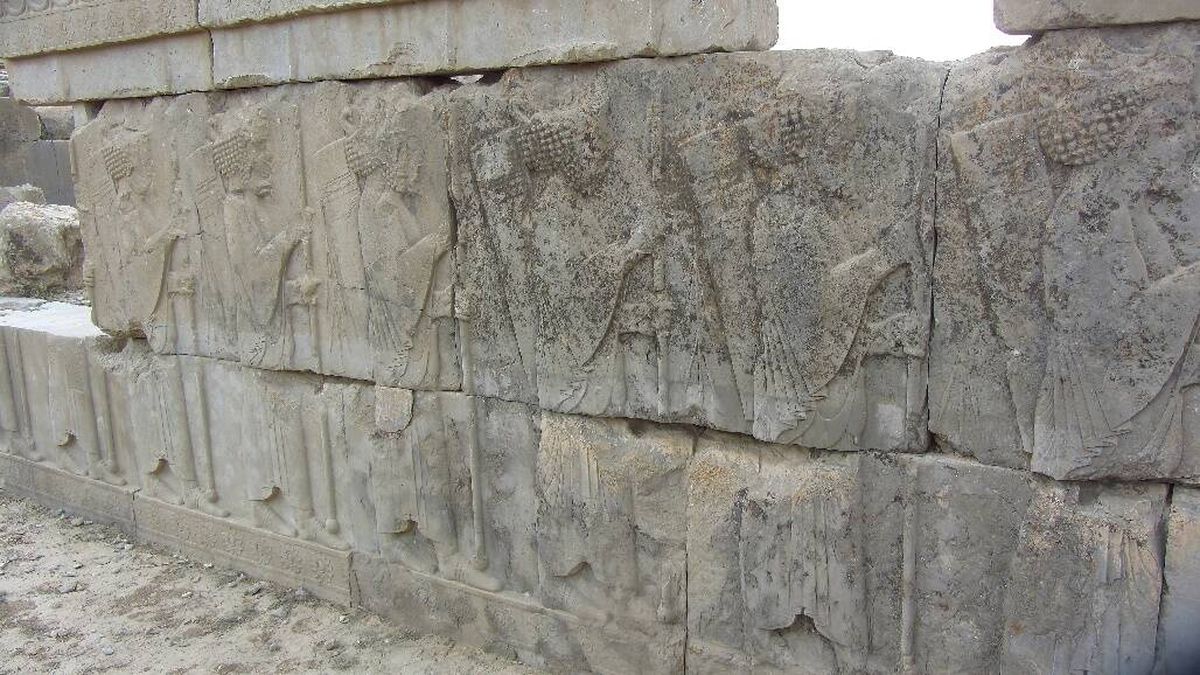 Una nueva especie de liquen amenaza los monumentos de Persépolis