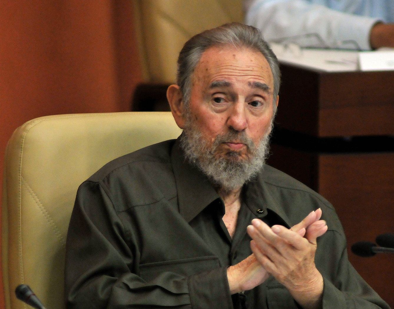 Foto: Fidel Castro en la Asamblea Nacional del Poder Popular. (EFE)