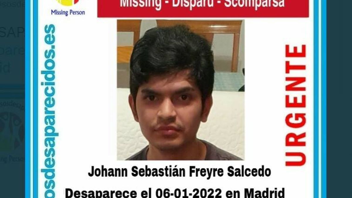 Buscan a un joven desaparecido en Moratalaz: salió de casa para "volver en un momento" 