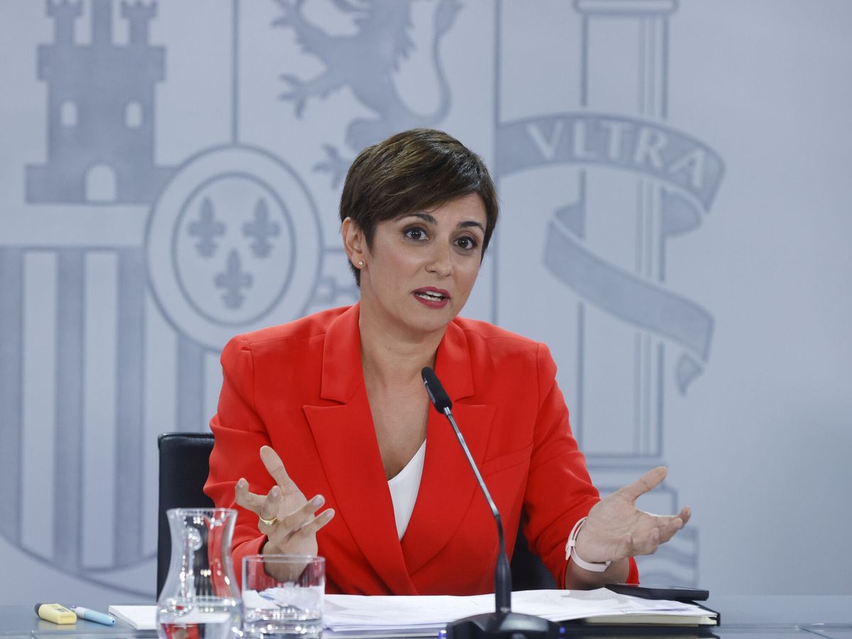 Foto: Isabel Rodríguez, ministra de Política Territorial y Portavoz del Gobierno. (EFE/Juan Carlos Hidalgo)