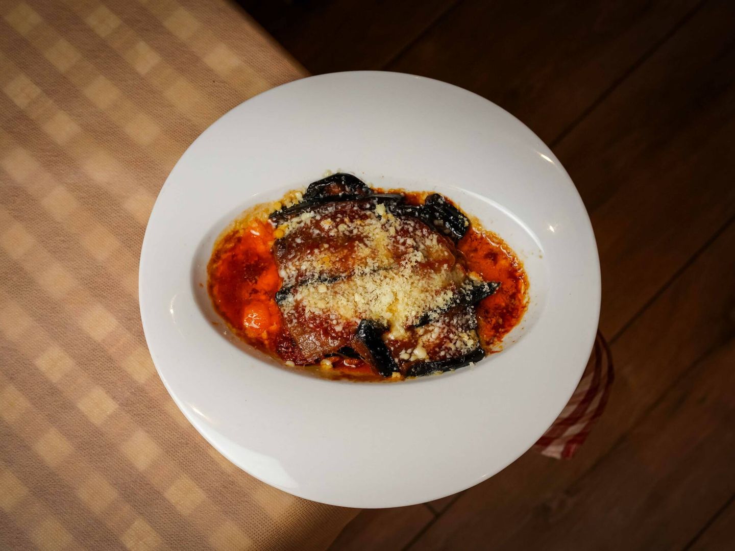 No todo va a ser pasta, y la parmigiana es un ejemplo. (Cedida)