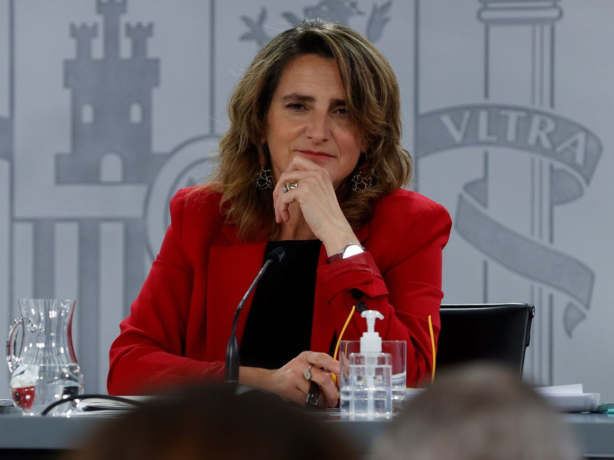 Foto:  La ministra para la Transición Ecológica, Teresa Ribera. (EFE/J.J. Guillén)