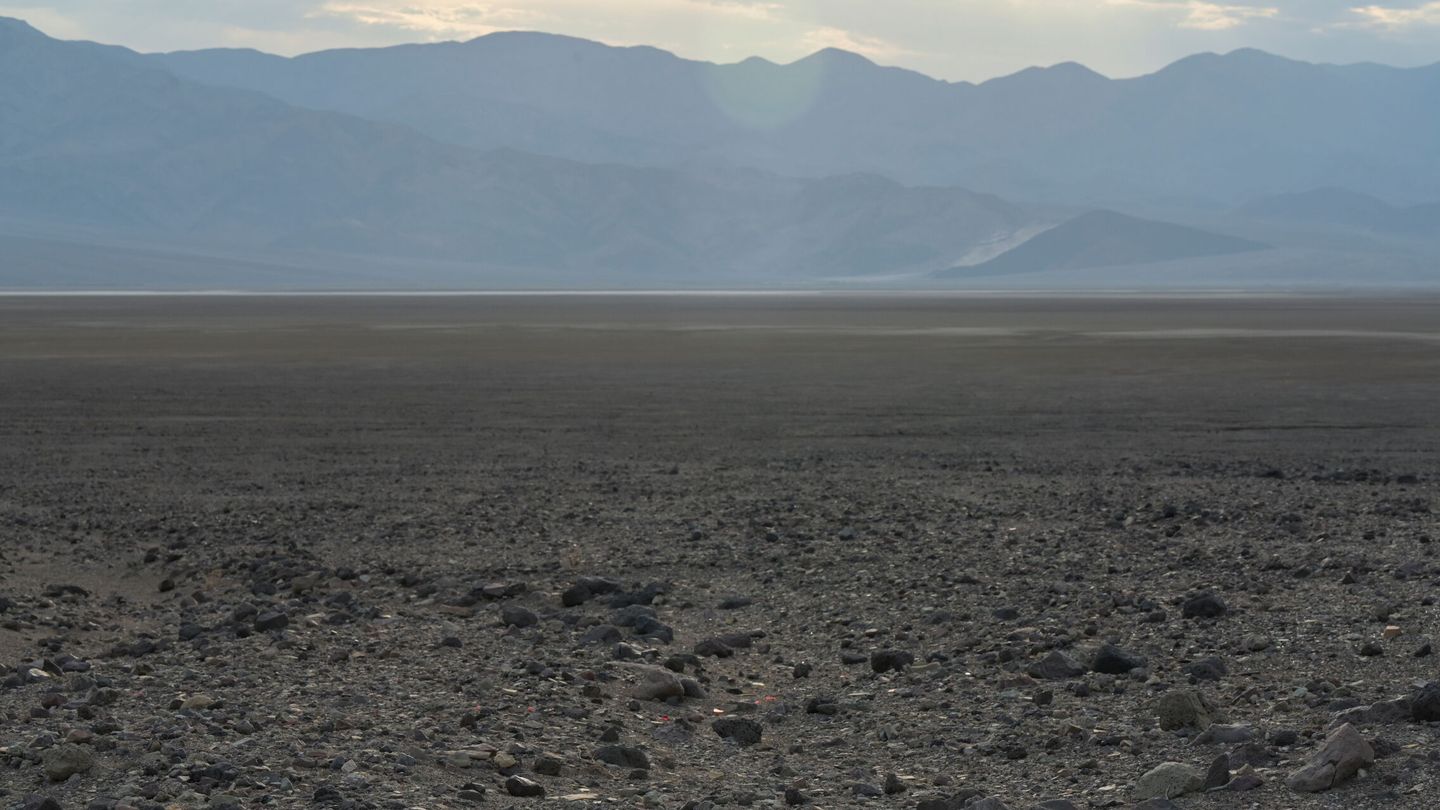 El desolado paisaje lunar de Death Valley National Park. (Reuters)