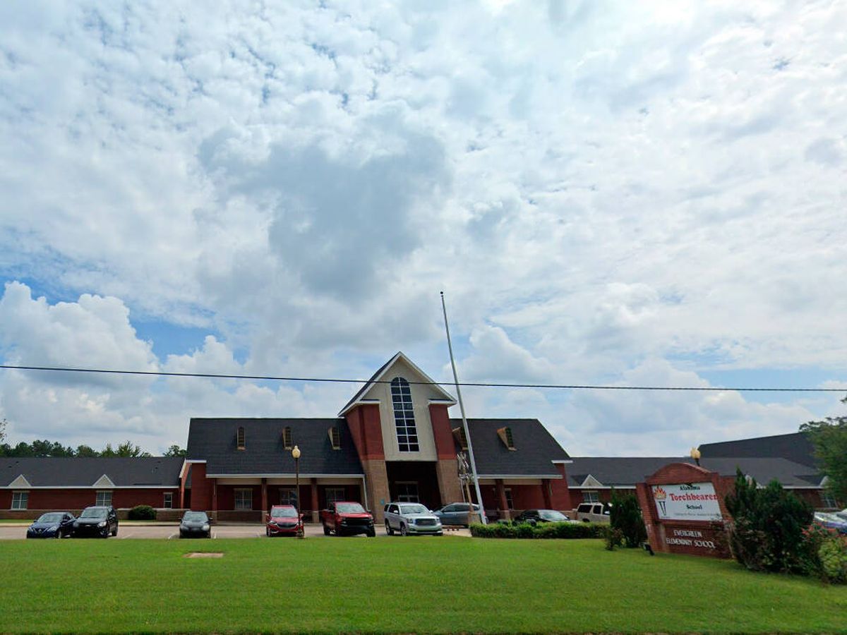 Foto: El escuela de primaria de Evergreen está situada en plena naturaleza (Google Maps)