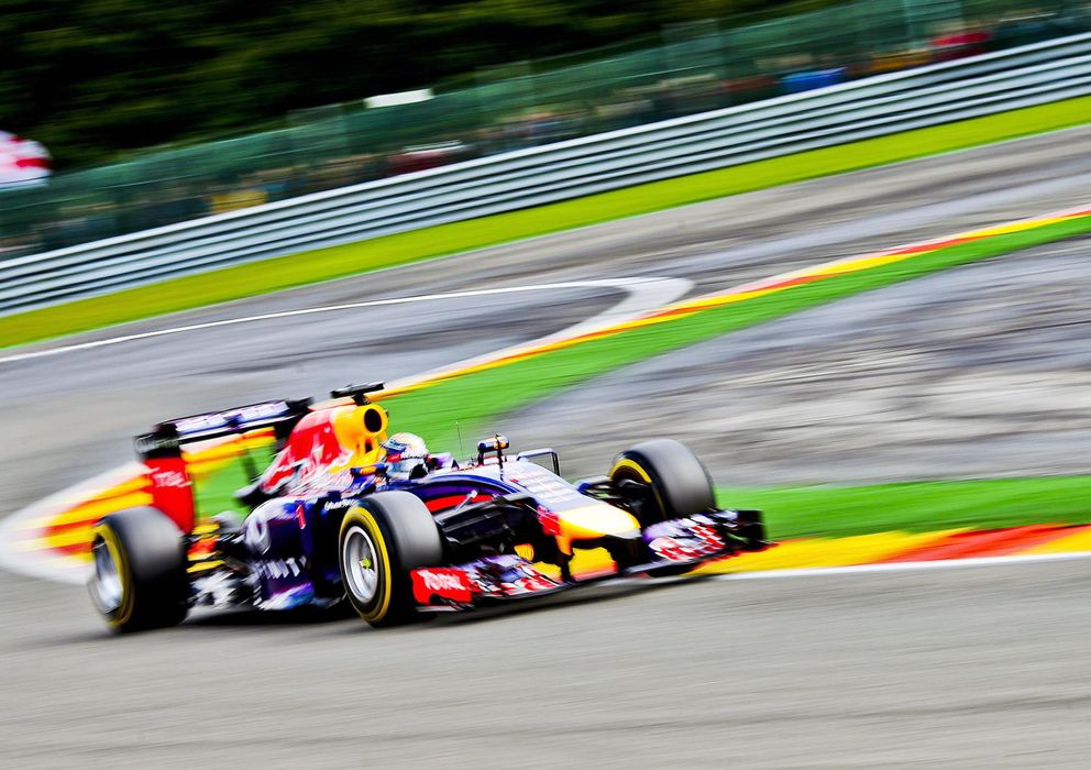 Foto: Sebastian Vettel, en el Gran Premio de Bélgica. (EFE)