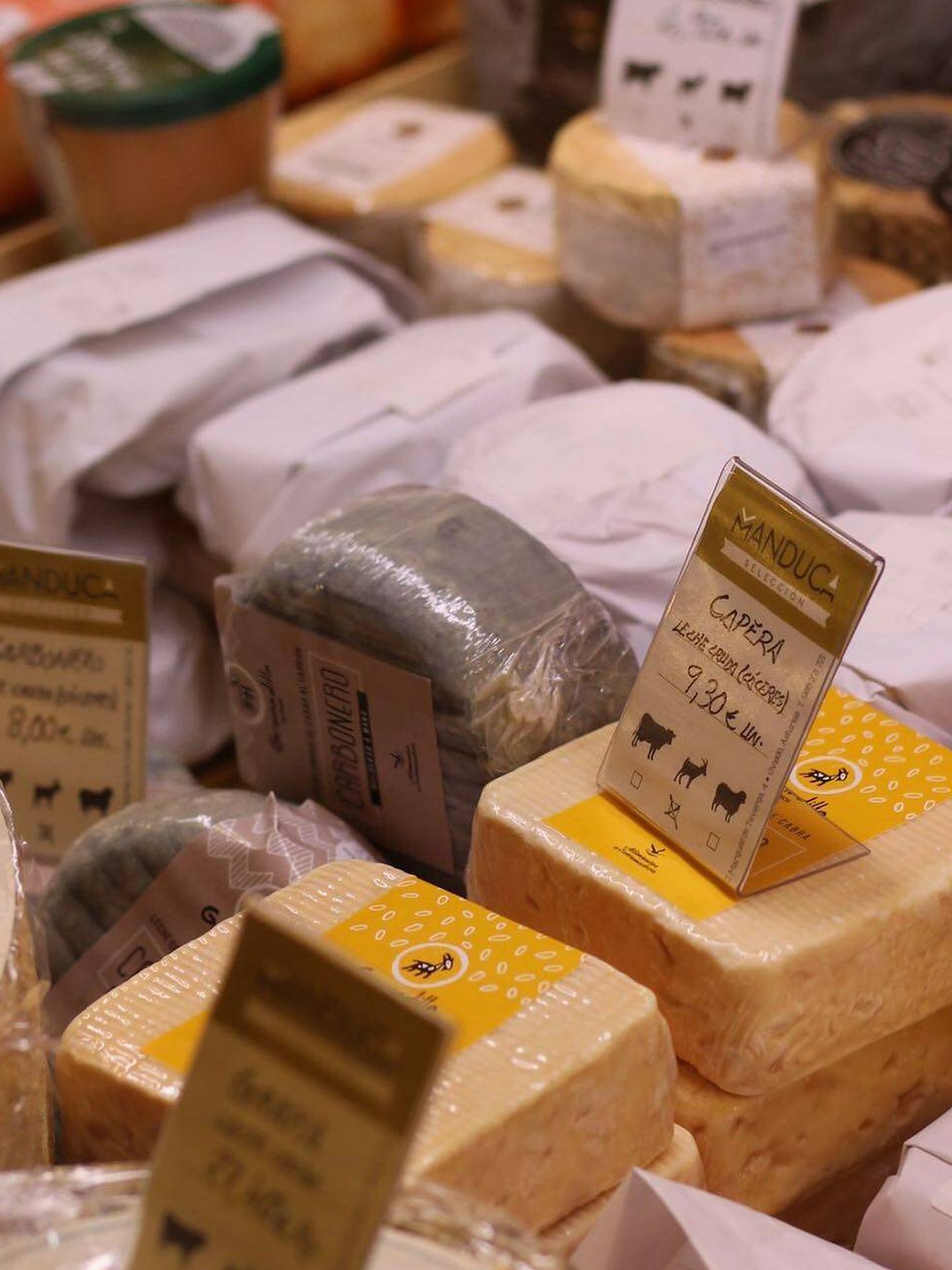Manduca Selección: quesos asturianos de primera. (Cortesía)