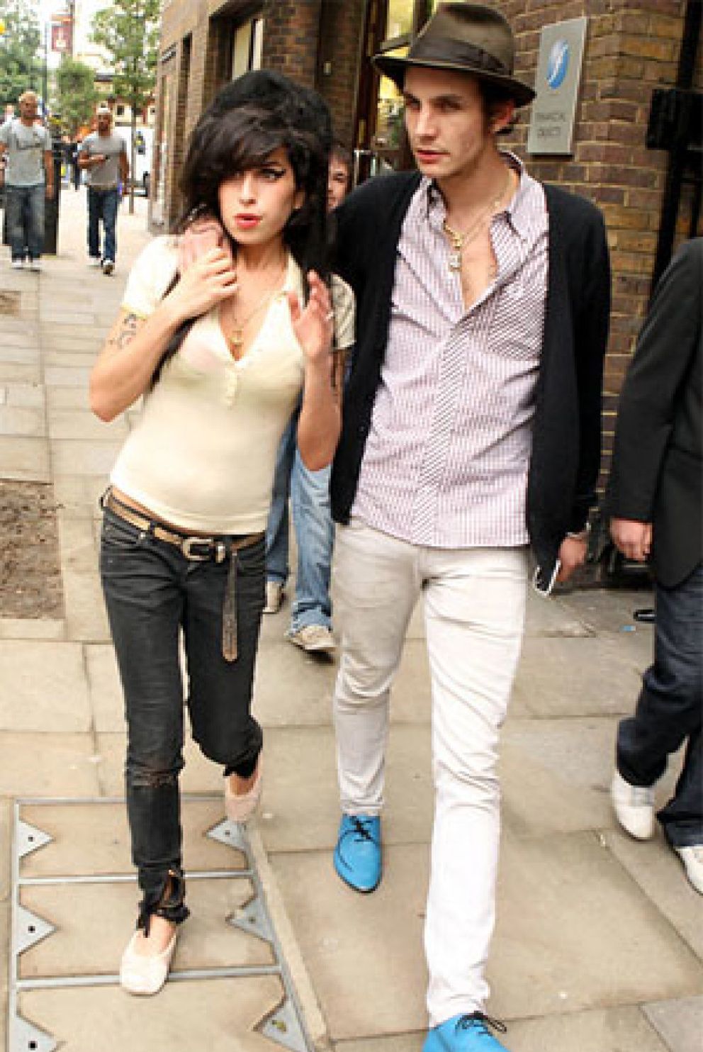 Foto: Amy Winehouse se 'casa' con su ex marido