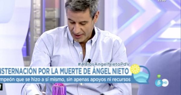 Foto: Nico Abad deja un emotivo mensaje sobre Ángel Nieto en 'El programa del verano'.