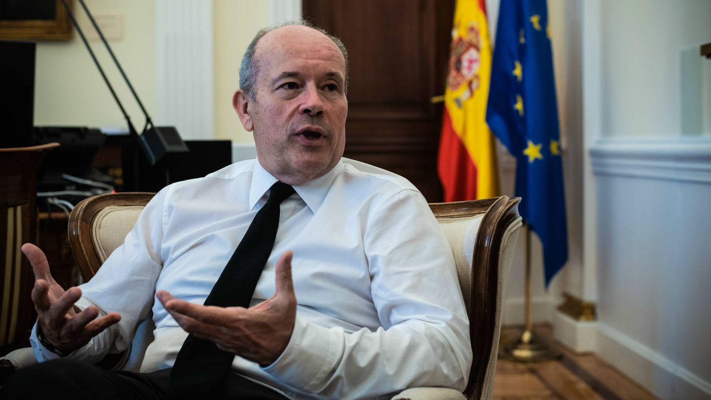 El ministro de Justicia, Juan Carlos Campo. (Carmen Castellón)