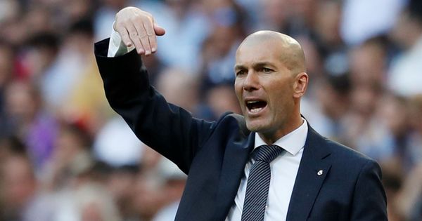 Foto: Zidane, este pasado sábado, en el Santiago Bernabéu. (Reuters)