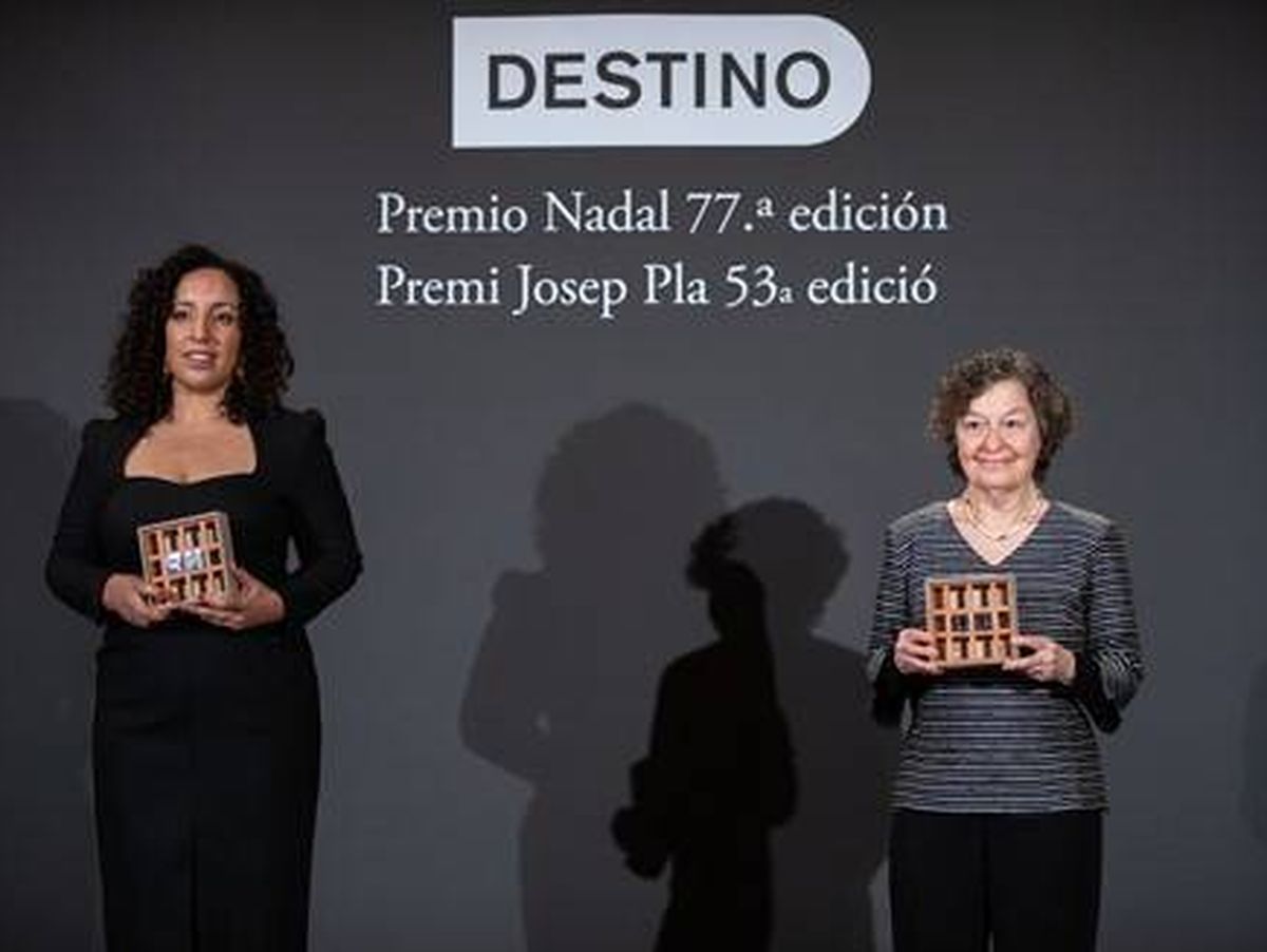 Foto: Ganadoras del Premio Nadal y del Premio Pla. (Europa Press)