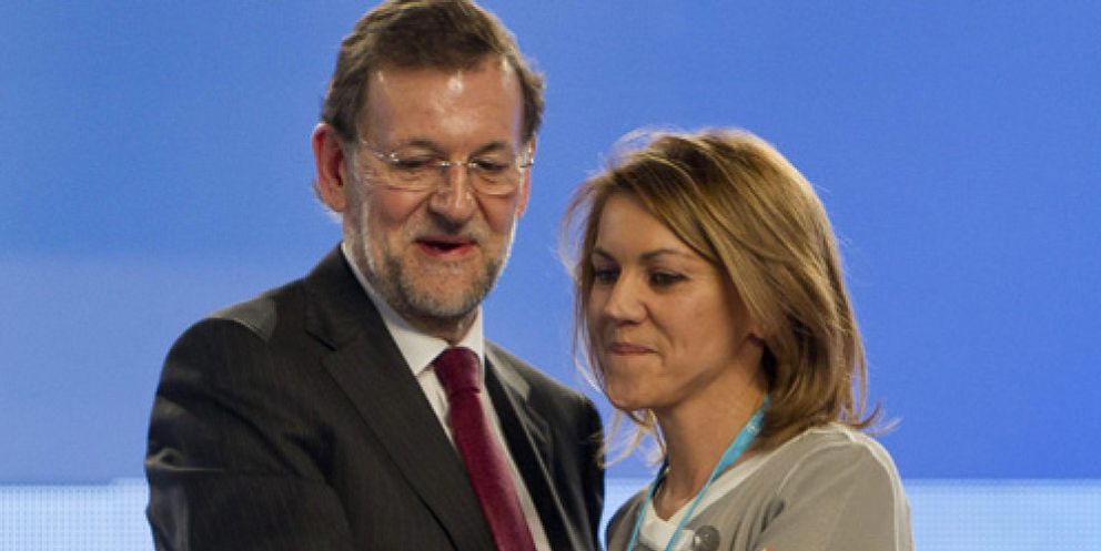 Foto: Rajoy convierte a Cospedal en 'la Soraya' del partido al entregarla el control del 'aparato'