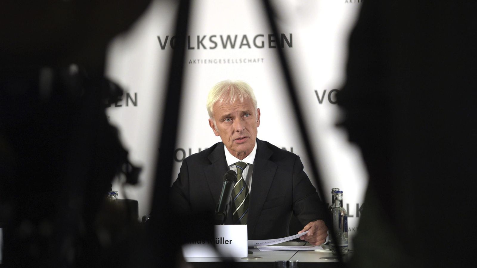 Foto: El recién nombrado presidente del grupo Volkswagen, Matthias Müller. (EFE)