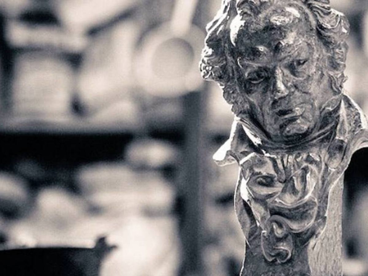 Foto: Estatuilla de los Premios Goya
