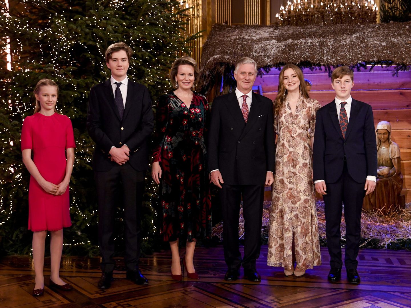 La familia real de Bélgica. (EFE)