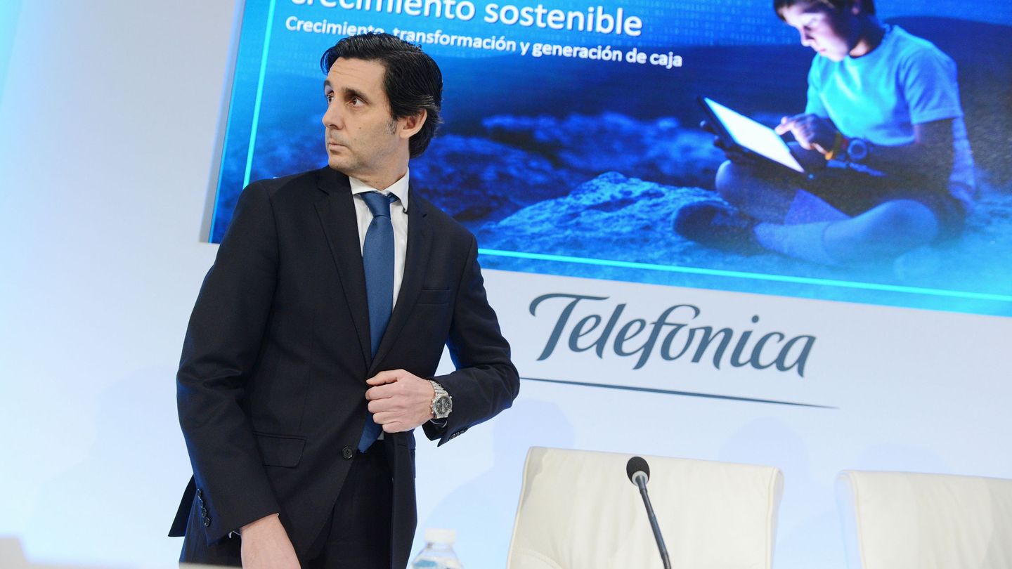 El presidente de Telefónica, José María Álvarez-Pallete. (EFE)