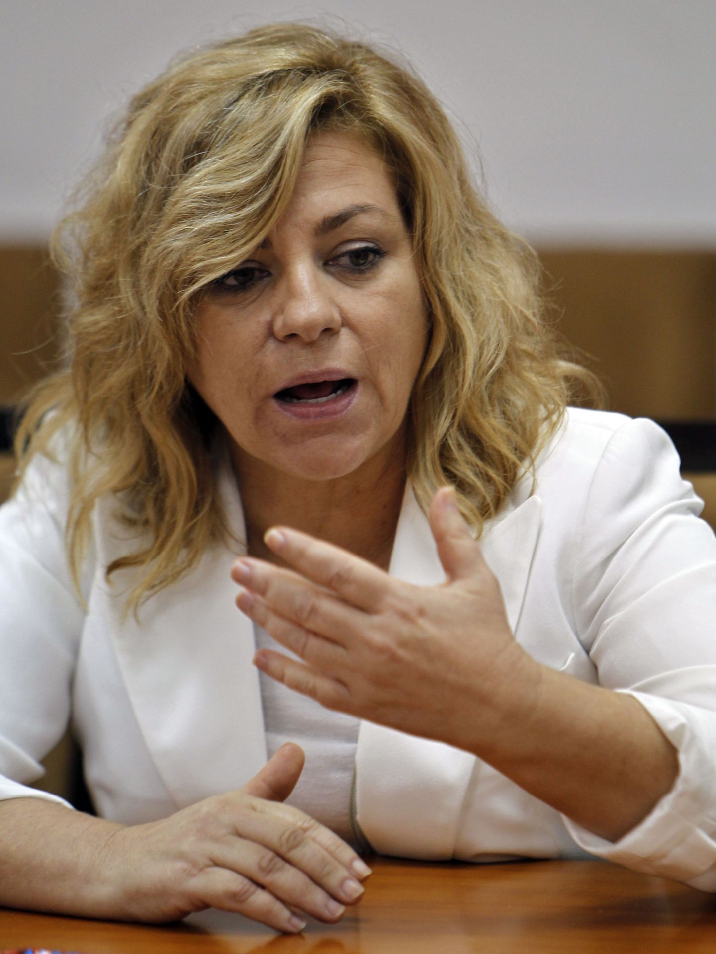 La eurodiputada Elena Valenciano, ex vicesecretaria general del PSOE, en enero de 2016 en Cuba. (EFE)