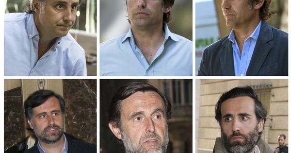 Foto: Los seis hermanos Ruiz-Mateos condenados. (EFE)