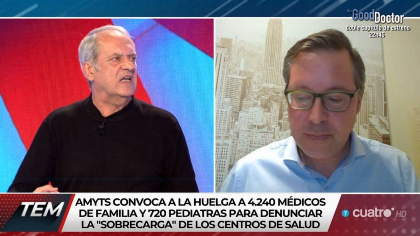 Javier Aroca y Alfonso Serrano en 'Todo es mentira'. (Mediaset España)