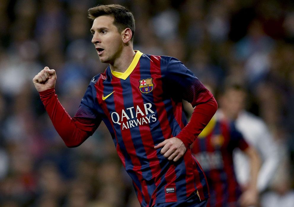Foto: Messi, en un partido con el Barcelona (Efe). 