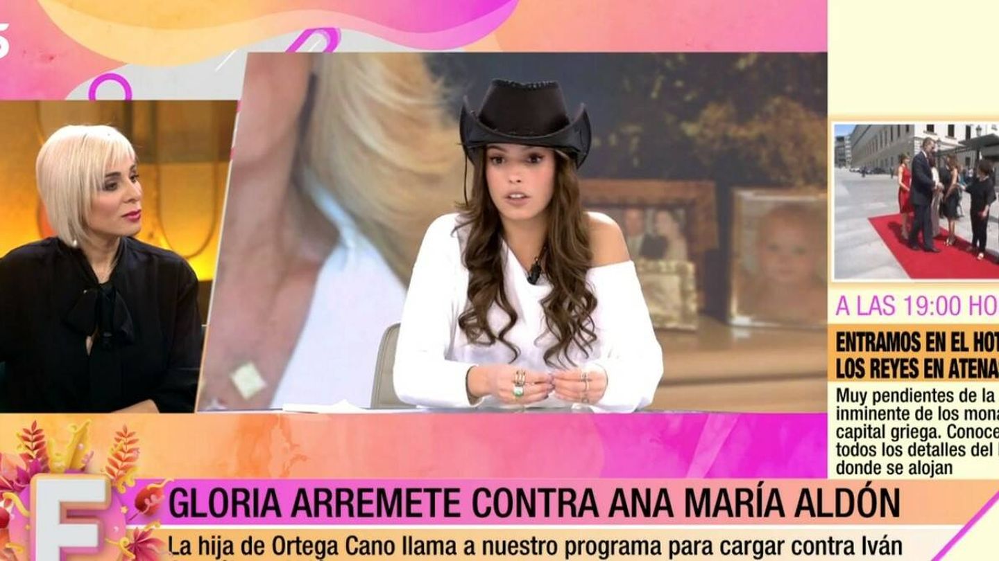 Ana María Aldón en 'Fiesta'. (Mediaset España)