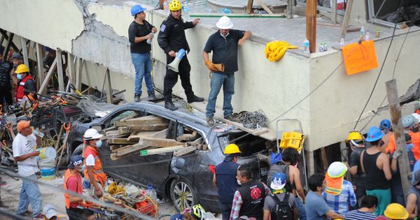 Foto: Al menos 20 niÑos y dos adultos mueren en escuela por terremoto en mÉxico