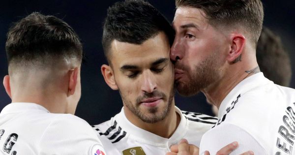 Foto: Jugadores del Real Madrid celebran un gol. (EFE)