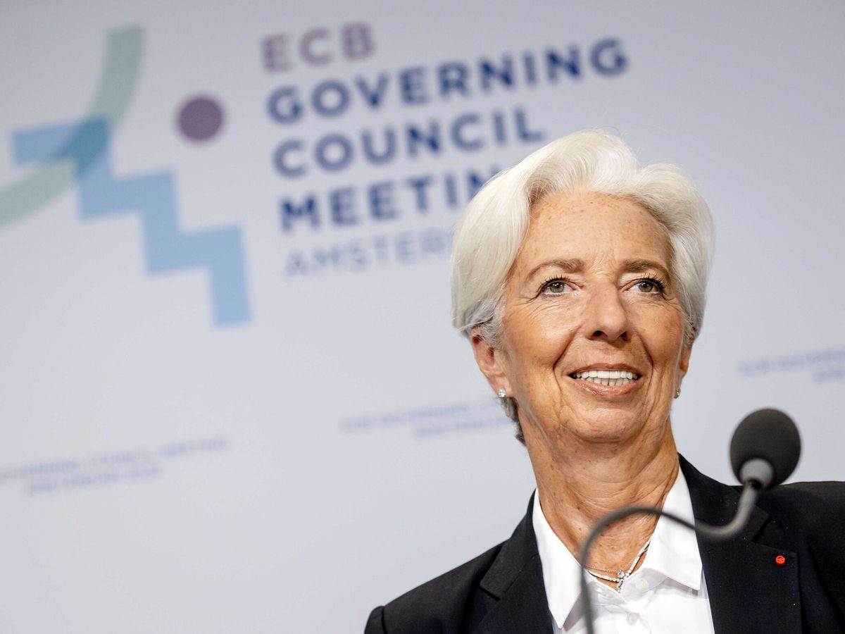 Foto: La presidenta del BCE, Christine Lagarde. (EFE/EPA/Sem van der Wal)