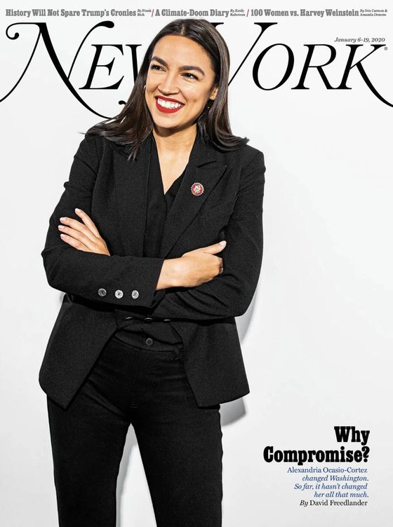 Alexandria Ocasio-Cortez. (New York Magazine)