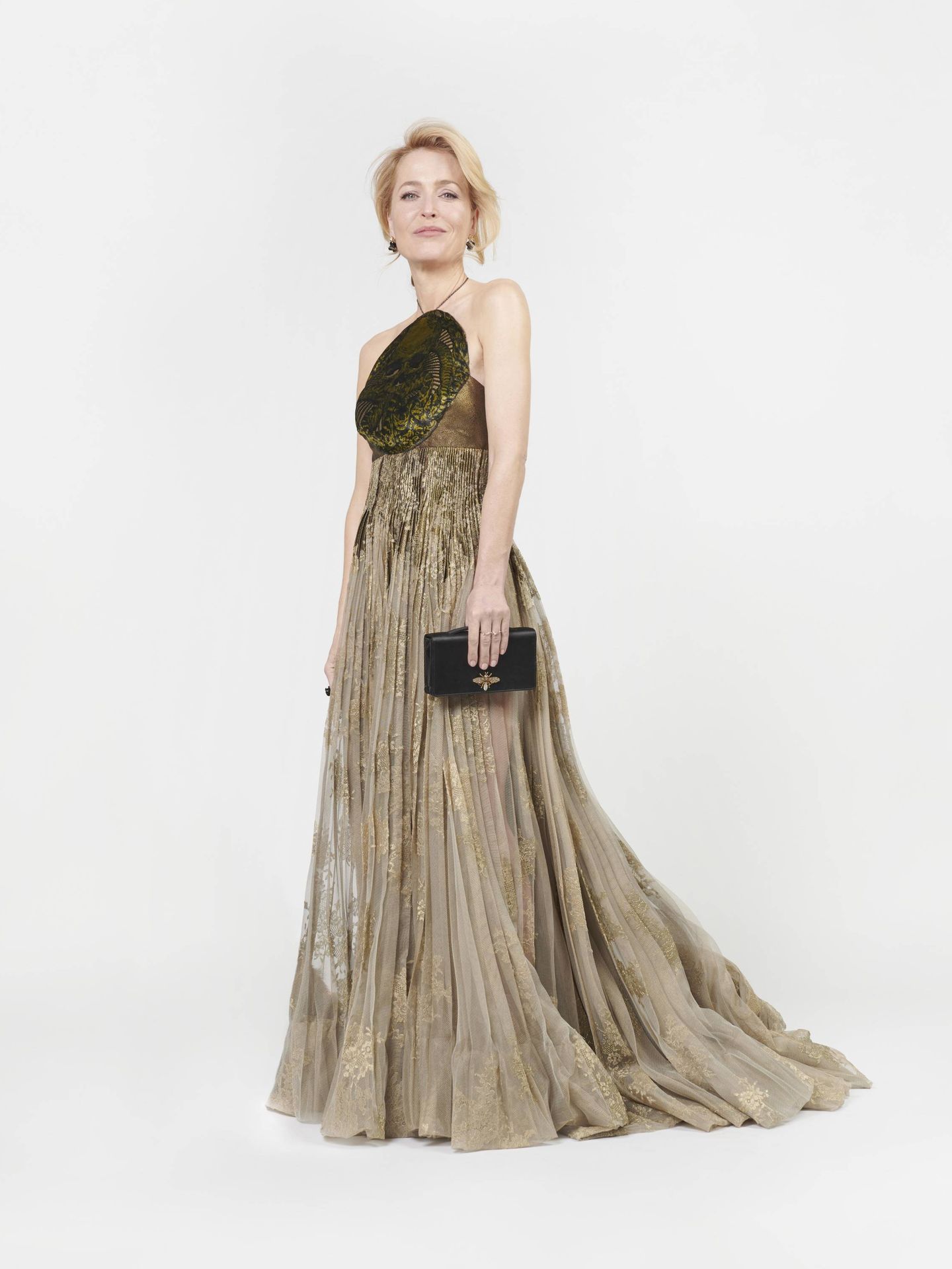 Gillian Anderson. (Cortesía de Dior)