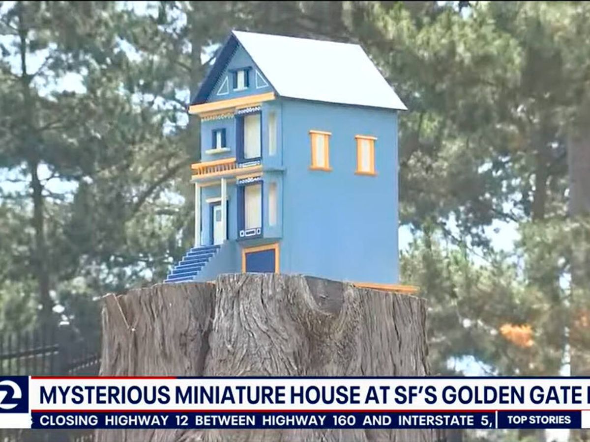 Foto: La casa de muñecas en el parque Golden Gate (Youtube)