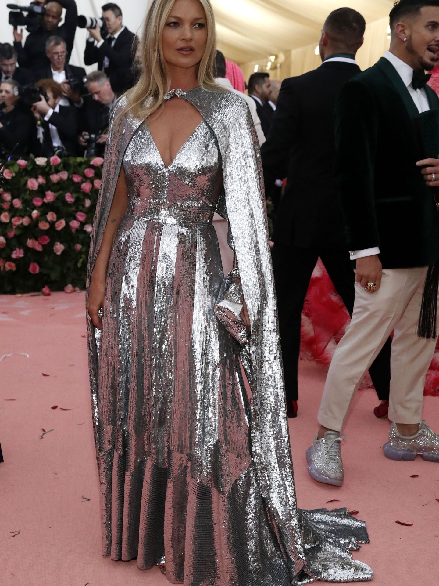 Kate Moss, en la gala del MET en 2019. (Reuters)