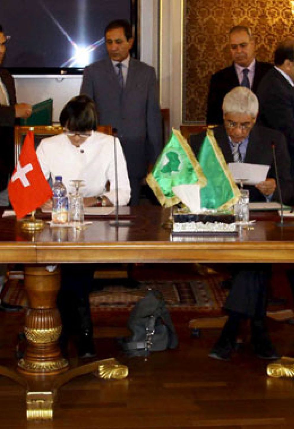 Foto: Libia y Suiza firman un acuerdo para resolver la crisis entre ambos países
