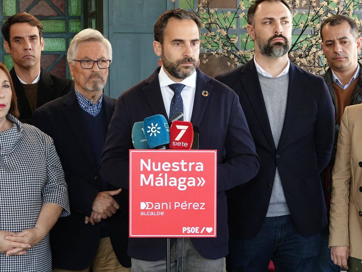 Foto: El candidato del PSOE a la Alcaldía de Málaga, Daniel Pérez. (PSOE de Málaga)